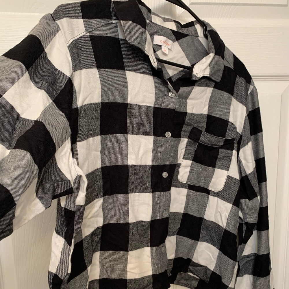 Flannel top